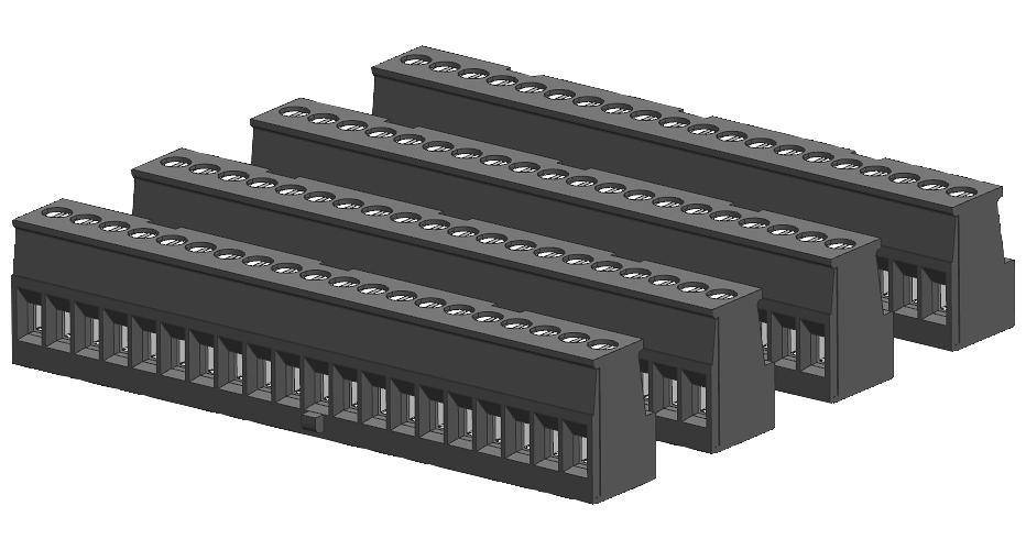 Siemens 6ES72922AV400XA0 Spare Part, For Use With CPU 1214C/1215C, Tin Coated Finish, Push-In Design