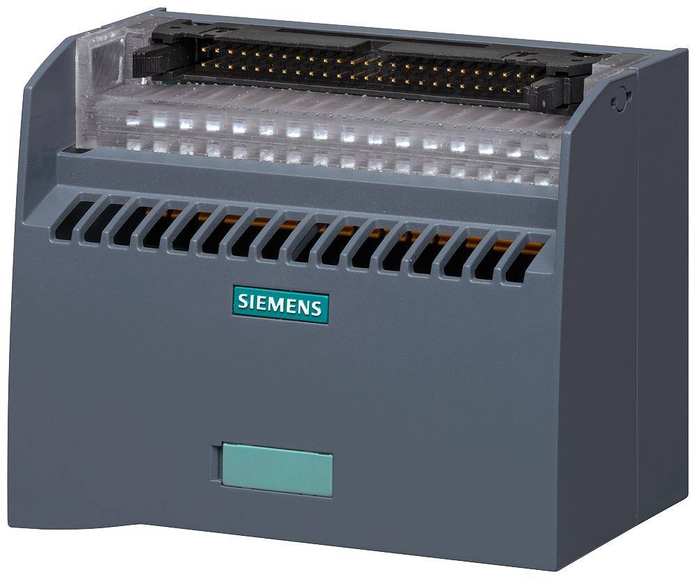 Siemens 6ES79242AK200BC0 Connection Module, For Use With Digital I/O Modules, 24 V, 1 A, Gray