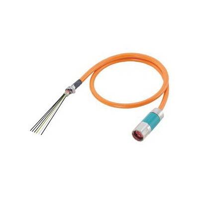 Siemens MOTION-CONNECT® 500 6FX50025CG221EA0 Pre-Assembled Basic Power Cable, 600/1000 VAC, (4) 1.5 sq-mm, 40 m L