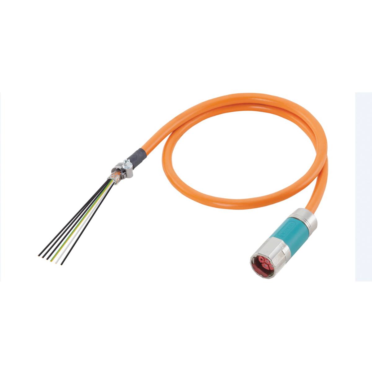 Siemens MOTION-CONNECT® 500 6FX50025CG241FA0 Pre-Assembled Power Cable, Reel Packaging, (4) 16 sq-mm, 50 m L