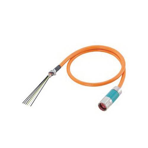 Siemens MOTION-CONNECT® 500 6FX50025CG621BF0 Pre-Assembled Power Cable, 600/1000 VAC, (4) 10 sq-mm, 15 m L