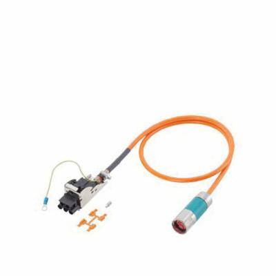 Siemens Motion-Connect® 500 6FX5002-5CS01-1AG0 Preassembled Power Cable