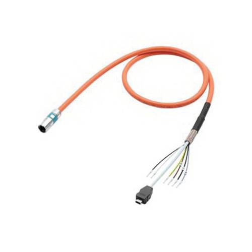 Siemens MOTION-CONNECT® 800 PLUS 6FX80028QN041AC0 Pre-Assembled Pre-Fabricated Signal Cable, M12 Speed ConnectÂ® Connector, 2 m L Cable