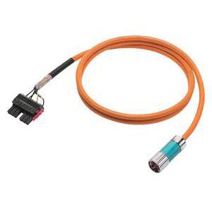 Siemens 6FX80025DN061EG0 Pre-Assembled Power Cable With Brake Core, M23 SPEED-CONNECT x SINAMICS S120 Booksize MoMo Connector, 46 m L Cable