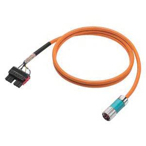 Siemens 6FX80025DN061DC0 Pre-Assembled Power Cable With Brake Core, M12 Full Thread x DRIVE-CLiQ RJ45 Connector, 32 m L Cable
