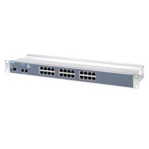 Siemens SCALANCE XR324WG 6GK53240BA002AR3 Managed Ethernet Switch, (24) RJ45 Port, Telnet/HTTP/HTTPS/TFTP/FTP/BOOTP/GMRP/DCP/LLDP/SNMP v1/SNMP v2/SNMP v3/IGMP/GVRP/HRP/MRP/PRP/RSTP/STP/MSTP/LACP/SSH/NTP/SNTP Protocol