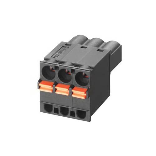 Siemens 6GK59801CB100BA5 Push-In Terminal, For Use w/ 24 VAC/VDC SCALANCE XB-000 Compact Switch Module, 5.08 mm Spacing