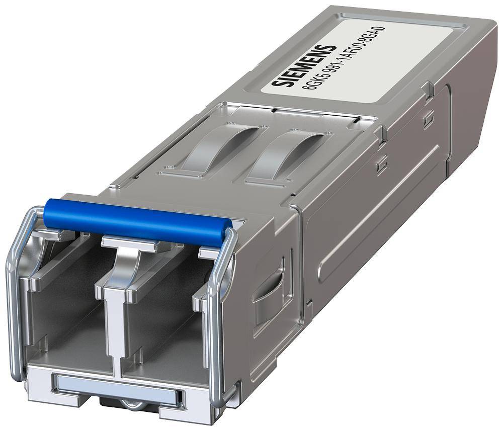 Siemens 6GK59911AF008GA0 SFP991-1LD Plug-In Transceiver, 1 x 100 Mbps Data Transfer, 26 km