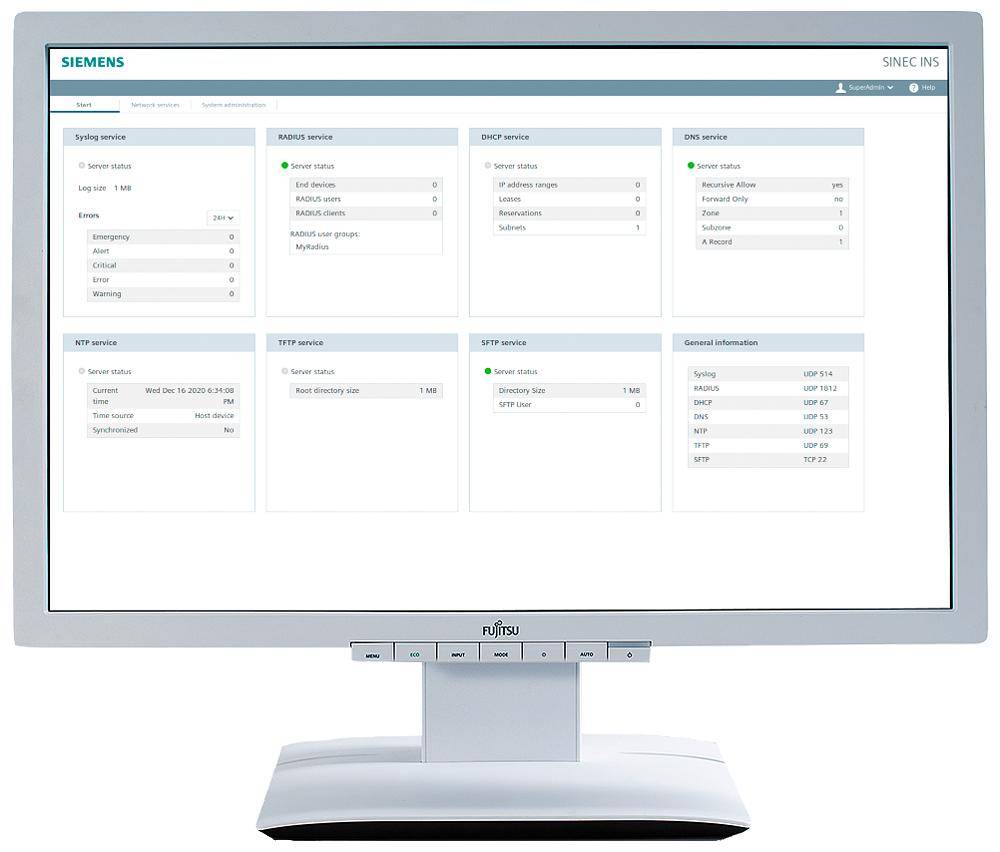 Siemens 6GK87511BA010BK0 6GK8 SINEC INS Basic 50 DL Software, Software for Management of Industrial Networks Product