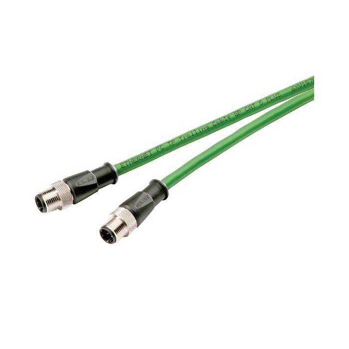 Siemens 6XV18712L Cat 5e Flexible Unassembled Bus Cable, 80 VAC, (4) 0.75, 1.5 sq-mm Braided Tin Plated Copper Conductor, 20 to 1000 m L