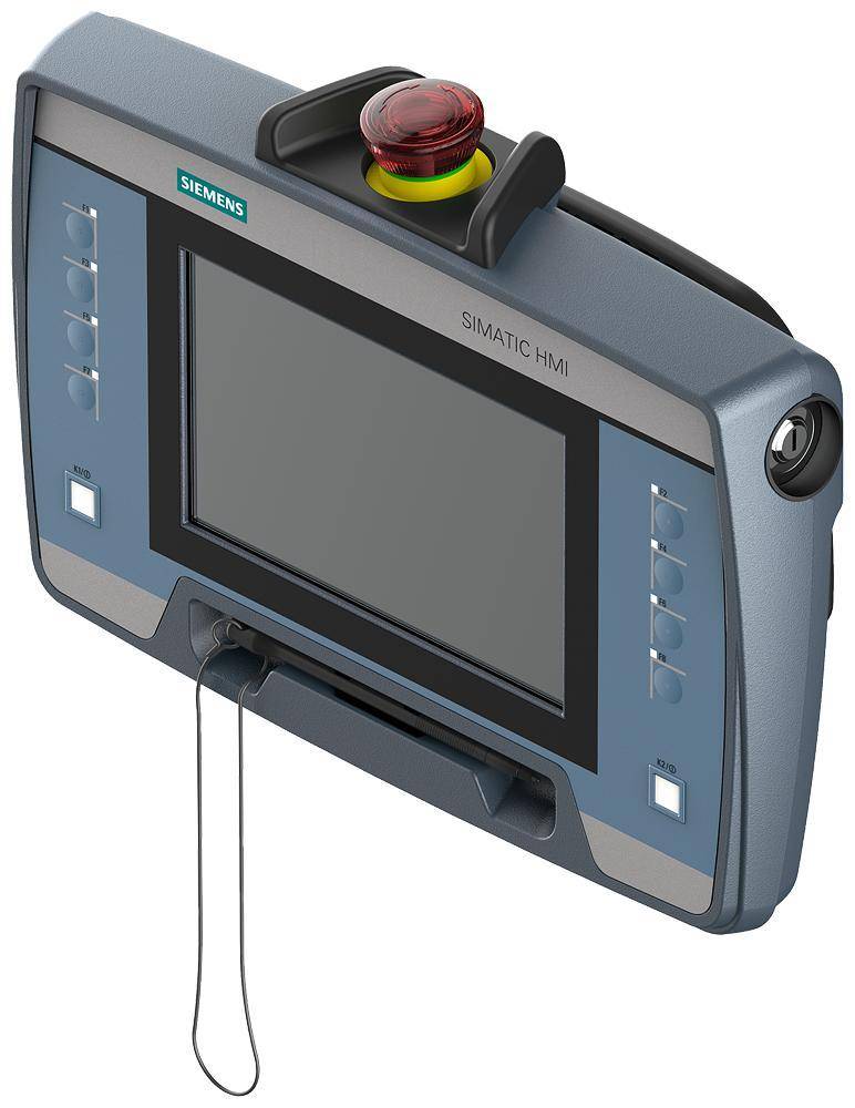 Siemens 6av21456gb060aa0 KTP700F Mobile Arctic, 7 in Display TFT Display, 8 Keys, PROFINET/Industrial Ethernet/Multimedia Card/USB