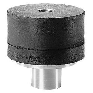 Siemens 7MH4133-3DE11 Elastomer bearing, For Use With SIWAREX® R and SIWAREX® WL200 and WL230 RN-S SA Load Cells, 22.05 to 440.92 lb Load, Neoprene/Stainless Steel