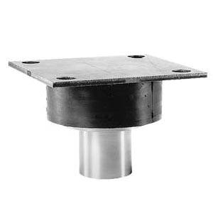Siemens 7MH4135-4DE11 Elastomer Bearing, For Use With SIWAREX® R SB Series 2 ton Load Cell, Stainless Steel