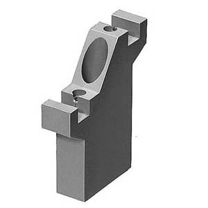 Siemens 8GF9320-1 Raised Terminal Support Block, For Use With 6 x 6 mm Busbar, Distribution System and Terminal Block, ISO Pedestal High N/PE