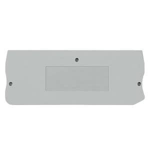 Siemens 8WH9000-3SD00 Cover, For Use With 8WH6 2.5 sq-mm Cross-section Isolating ALPHA FIX Terminal Block, 35 mm DIN Rail Mounted, Gray