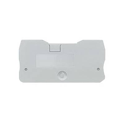 Siemens 8WH9000-1DA00 Terminal Cover, For Use With 8WH 2.5 sq-mm Hybrid Through Type with Screw/Quick Connection Terminal, ALPHA FIX Terminal Block, 2-Clamping Point, Screw Connection, Gray