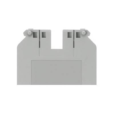 Siemens 8WH9005-3PA00 Terminal Cover, For Use With 8WH 10/16 sq-mm N-Conductor Isolating Installation, Through Type Screw Terminal, ALPHA FIX Terminal Block, Connection Plate, Gray