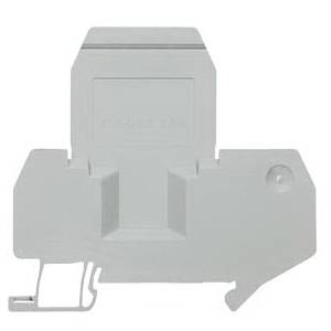Siemens Sentron™ ALPHA 8WH9070-6FA00 Compartment Partition, For Use With 8WH1 2-Tier 2.5 to 4 sq-mm ALPHA FIX Screw Terminal Blocks, Plastic, Gray