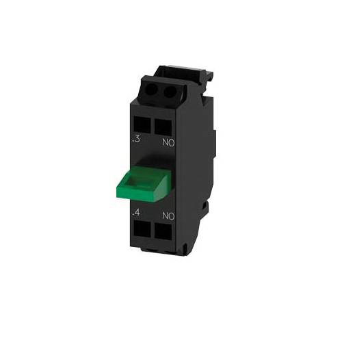 Siemens A6X30163100 Contact Module, 1NO Contact, Silver Alloy Contact