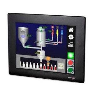 redlion® CR30001000000420 Widescreen HMI Operator Panel With Data Logging and Web Server, 10 to 30 VDC, 21 to 22 W, 10.4 in TFT LCD Display