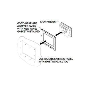 redlion® G3AD1010 Adapter panel, For Use With Graphite Panel Mounting