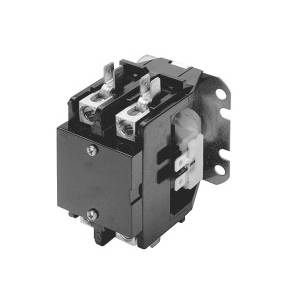 Sprecher + Schuh CDP2-A2P40A-120 Economical Electrically Held High Performance Lighting Rated Definite Purpose Contactor, 120 VAC Coil, 40 A, 2 Poles
