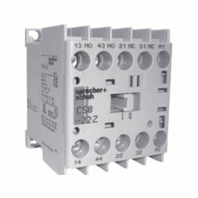 Sprecher + Schuh CS8-40E-120 Industrial Control Relay, 10 A, 4NO Contact, 120 VAC V Coil