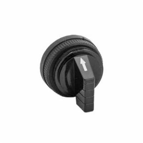 Square D™ Harmony™ 9001B11 Short Handle Selector Switch Knob, For Use With 30 mm Selector Switch, -25 to 70 deg C Operating Temperature, NEMA 3/4/4X/12/13 Enclosure, Standard Knob Actuator, Black