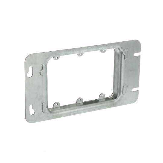 Steel City® 3-GC Outlet Box Cover, 8-13/16 in L x 4-11/16 in W, Steel