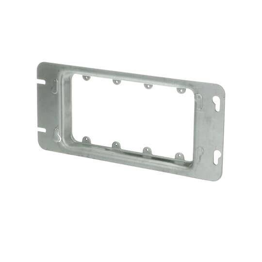Steel City® 4-GC Outlet Box Cover, 10-5/8 in L x 4-11/16 in W, Steel