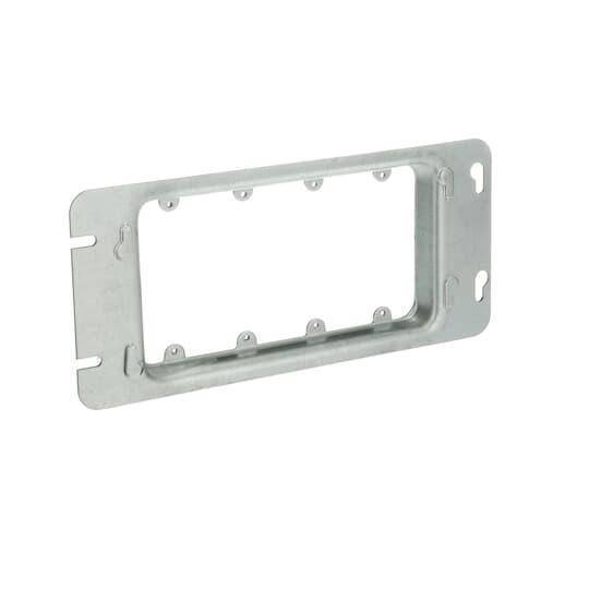 Steel City® 4-GC Outlet Box Cover, 10-5/8 in L x 4-11/16 in W, Steel