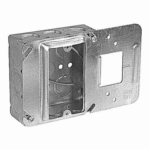 eFab™ 52151-CM1458 Electrical Box, Steel, (17) Knockouts, 4 in H x 4 in W x 1-1/2 in D
