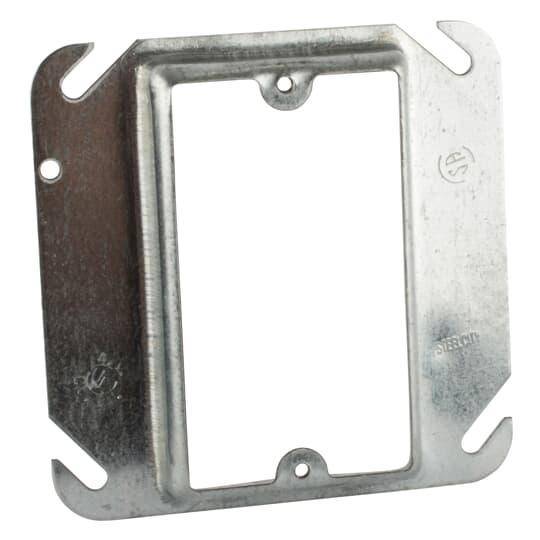 Steel City® 52C145/8RD Device Cover, 4 in L x 4 in W, Steel
