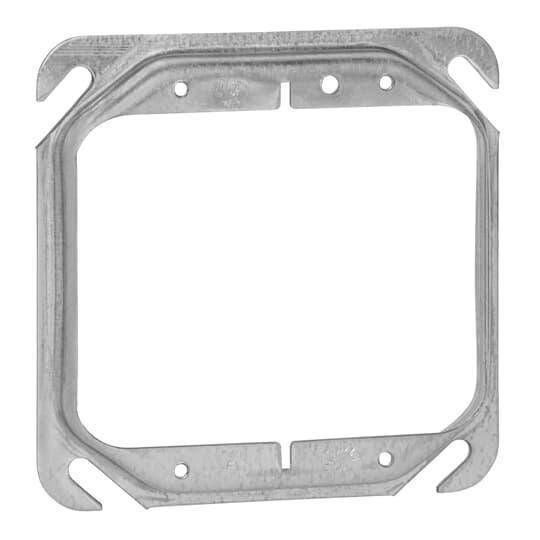 Steel City® 52C17-25R Device Cover, 4 in L x 4 in W, Steel