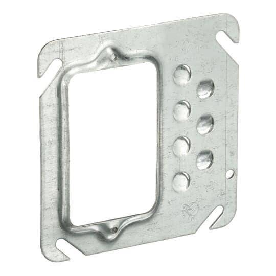 Steel City® 52-C-10 Device Cover, 4 in L x 4 in W, Steel