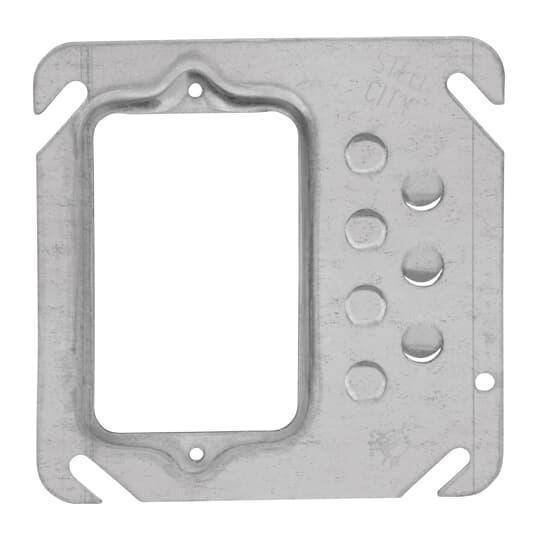 Steel City® 52-C-10 Device Cover, 4 in L x 4 in W, Steel