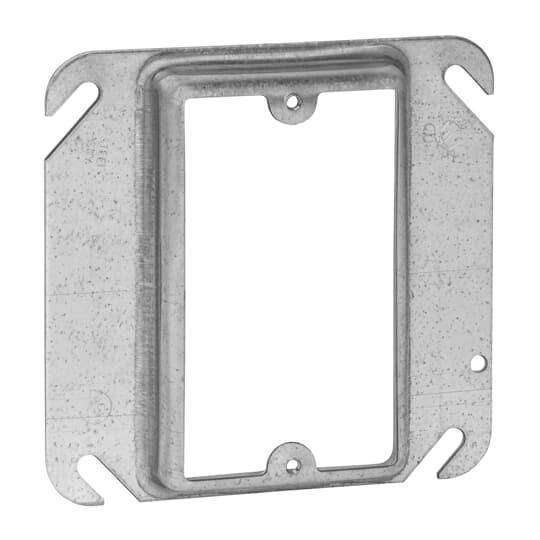 Steel City® 52C14-24R Device Cover, 4 in L x 4 in W, Steel
