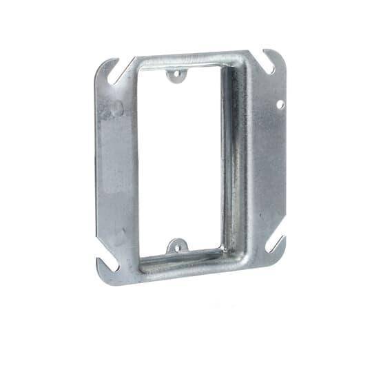 Steel City® 52-C-14-5/8 Outlet Box Cover, 4 in L x 4 in W, Steel
