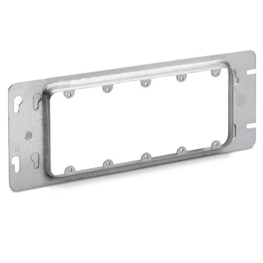 Steel City® 5-GC Outlet Box Cover, 12-7/16 in L x 4-11/16 in W, Steel