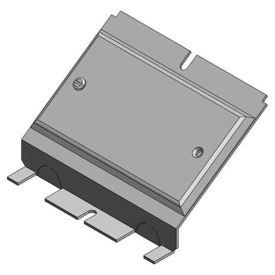 Steel City® 664-BP Blank Recessed Service Device Plate, 9-15/16 in L x 5-3/32 in W, 2 Gangs, Steel