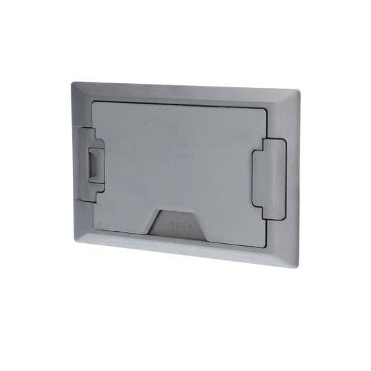 Steel City® 664-CST-M-ALM Concealed Service Top, 8-3/8 in L x 5-1/2 in W x 0.845 in D, Aluminum