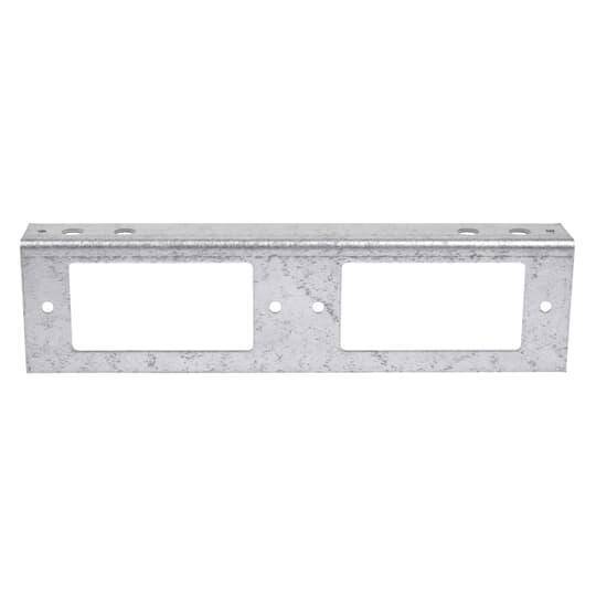 Steel City® 667-2G Recessed Service Device Plate, For Use With 667 SC Floor Box, Steel