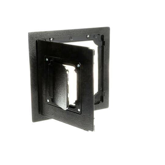 Steel City® 668-CST-BLK Floor Box Cover, 11.63 in L x 11.63 in W, Die Cast Zinc
