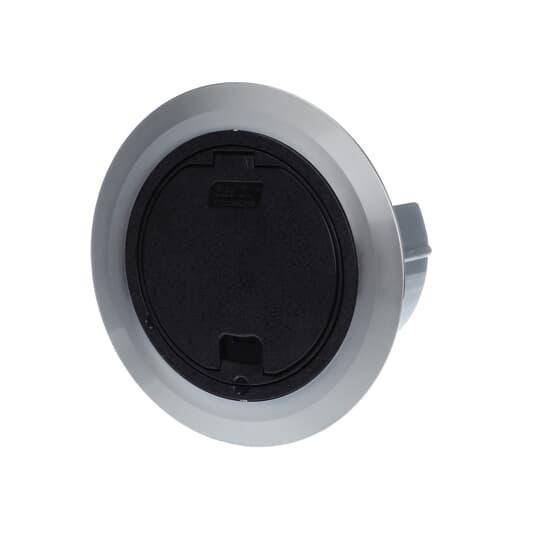 Steel City® 68R-CST-ALM Non-Metallic Cover Kit With Aluminum Flange, 5-5/32 in Dia, 6 in D, Aluminum