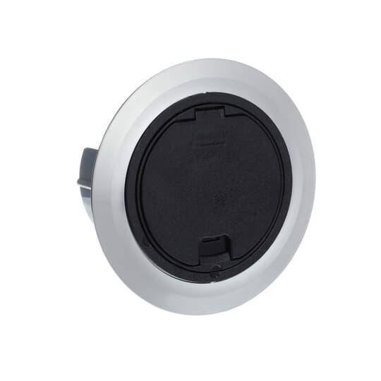 Steel City® 68R-CST-ALM Non-Metallic Cover Kit With Aluminum Flange, 5-5/32 in Dia, 6 in D, Aluminum