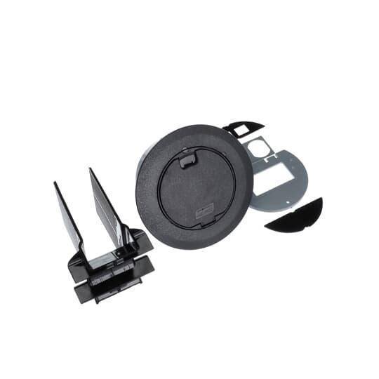 Steel City® 68R-CST-BLK Non-Metallic Cover Kit, 5-5/32 in Dia, 6 in D