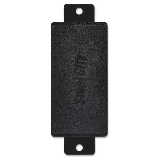 Steel City® 68-HP-BI Flush Service Non-Metallic Rectangular Insert, For Use With 68-HP Series Round Floor Box, Polycarbonate