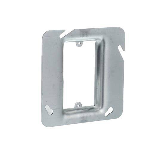 Steel City® 72-C-14-5/8 Outlet Box Cover, 4-11/16 in L x 4-11/16 in W, Steel