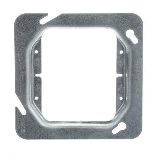 Steel City® 72-C-17 Outlet Box Cover, 4-11/16 in L x 4-11/16 in W, Steel