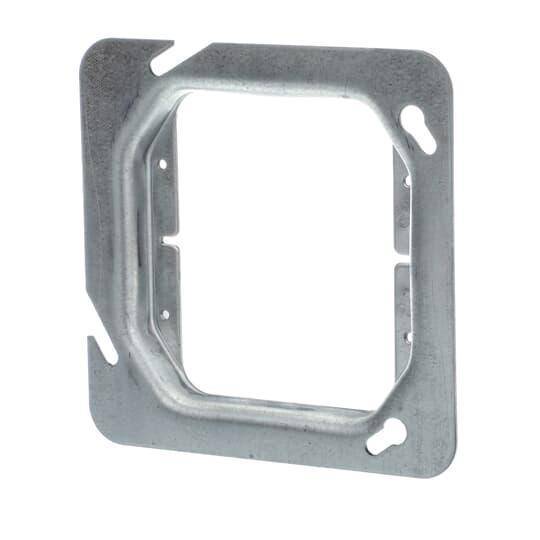 Steel City® 72-C-17 Outlet Box Cover, 4-11/16 in L x 4-11/16 in W, Steel